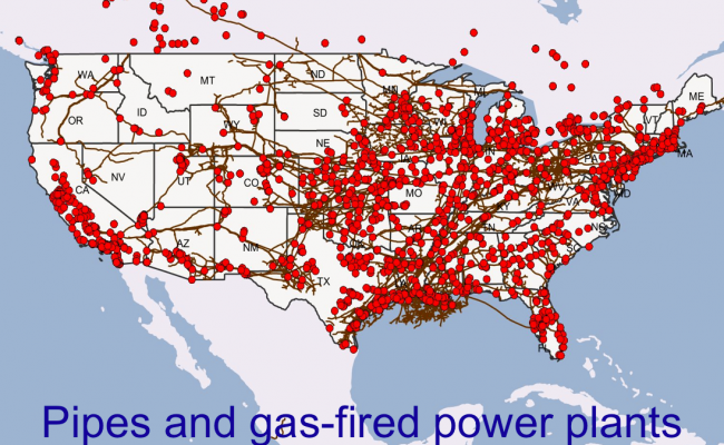 Gas-fired Power Plants and Pipeline