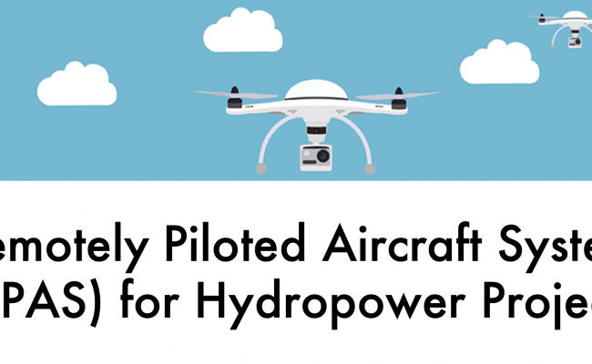 Use of Drones at Hydropower Projects
